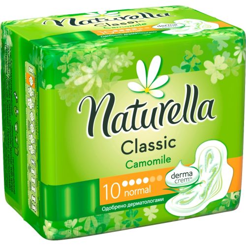 Прокладки гігієнічні Naturella Classic Camomile Normal №10 в місті Перещепине : ціни, характеристика.  - фото №1 Прокладки гігієнічні Naturella Classic Camomile Normal №10 в місті Перещепине : ціни, характеристика.