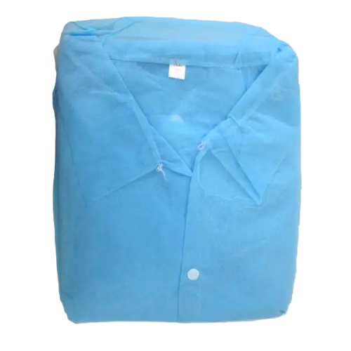 Халат для посещения на кнопках голубой размер XL №10 в городе Канев : цены, характеристики.  - фото №1 Халат для посещения на кнопках голубой размер XL №10 в городе Канев : цены, характеристики.