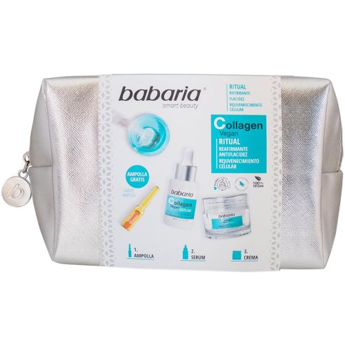 Набор Babaria (Бабария) Коллаген (крем 50 мл + сыворотка 30 мл + ампула 2 мл + косметичка серебро) в городе Богородчаны : цены, характеристики.  - фото №1 Набор Babaria (Бабария) Коллаген (крем 50 мл + сыворотка 30 мл + ампула 2 мл + косметичка серебро) в городе Богородчаны : цены, характеристики.