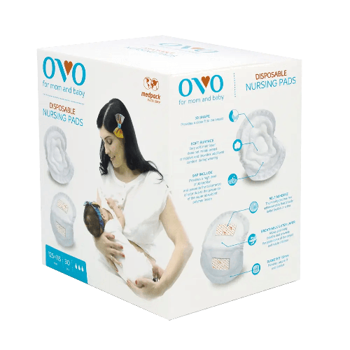 Вкладиші лактаційні Ovo (Ово) №30 замовити - фото №1 Вкладиші лактаційні Ovo (Ово) №30 замовити