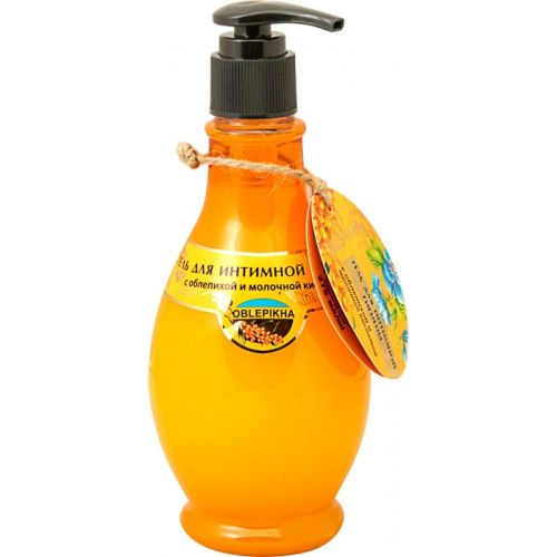 Гель Oblepikha (Облепиха) для интимной гигиены с облепихой и молочной кислотой 275 мл в городе Вышгород : цены, характеристики.  - фото №1 Гель Oblepikha (Облепиха) для интимной гигиены с облепихой и молочной кислотой 275 мл в городе Вышгород : цены, характеристики.