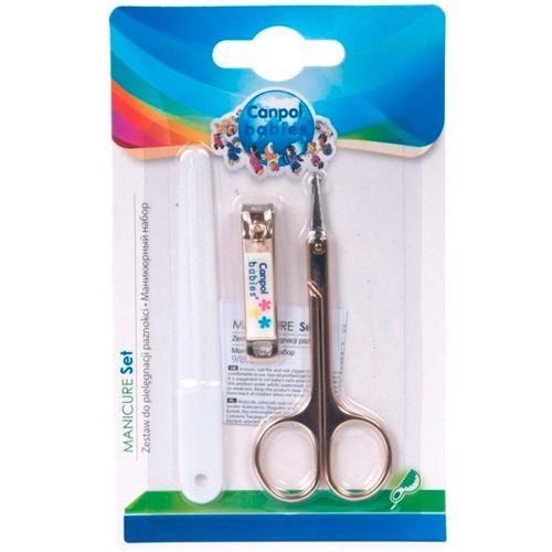 Набір манікюрний Canpol Babies (ножиці, пилка, кусачки) в Дніпрі : ціни, характеристика.  - фото №1 Набір манікюрний Canpol Babies (ножиці, пилка, кусачки) в Дніпрі : ціни, характеристика.