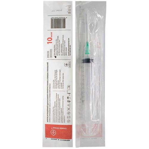 Шприц Umedo Group Луер Слип трехкомпонентный с иглой 21G (0,8 x 38 мм) 10 мл №1 в городе Канев : цены, характеристики.  - фото №1 Шприц Umedo Group Луер Слип трехкомпонентный с иглой 21G (0,8 x 38 мм) 10 мл №1 в городе Канев : цены, характеристики.