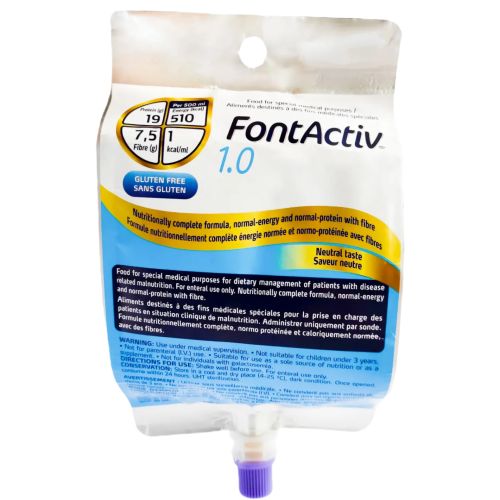 ФонтАктив 1.0 энтеральное питание 500 мл  в городе Вышгород : цены, характеристики.  - фото №1 ФонтАктив 1.0 энтеральное питание 500 мл  в городе Вышгород : цены, характеристики.