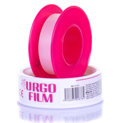 Лейкопластир Urgo філм 5 м*1,25 см недорого - фото №1 Лейкопластир Urgo філм 5 м*1,25 см недорого