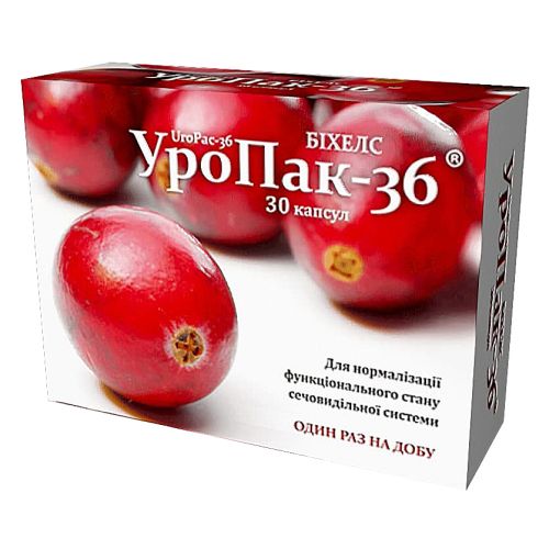 Уропак-36 капсули №30   в місті Крюківщина : ціни, характеристика.  - фото №1 Уропак-36 капсули №30   в місті Крюківщина : ціни, характеристика.