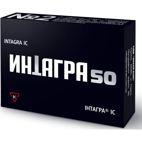Інтагра ІС 50 мг таблетки №1 в місті Березань : ціни, характеристика.  - фото №1 Інтагра ІС 50 мг таблетки №1 в місті Березань : ціни, характеристика.