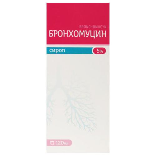 Бронхомуцин 5% сироп 120 мл в городе Глобино : цены, характеристики.  - фото №1 Бронхомуцин 5% сироп 120 мл в городе Глобино : цены, характеристики.