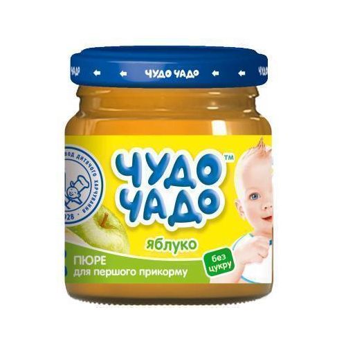 Пюре Чудо-Чадо из яблок без сахара 90 г в Киеве : цены, характеристики.  - фото №1 Пюре Чудо-Чадо из яблок без сахара 90 г в Киеве : цены, характеристики.