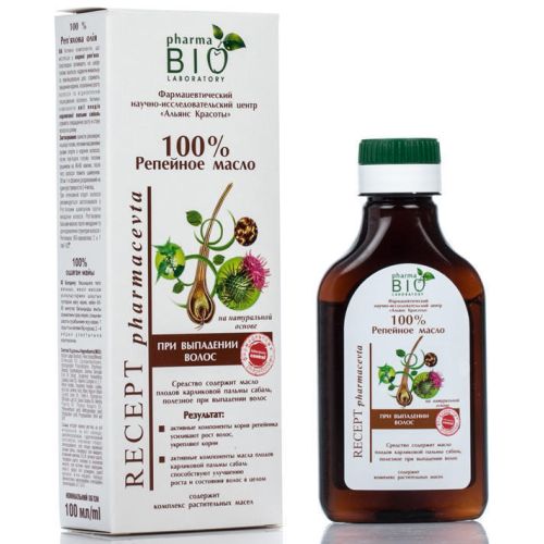 Олія Pharma BIO Реп'яхова 100 мл в аптеці - фото №1 Олія Pharma BIO Реп'яхова 100 мл в аптеці