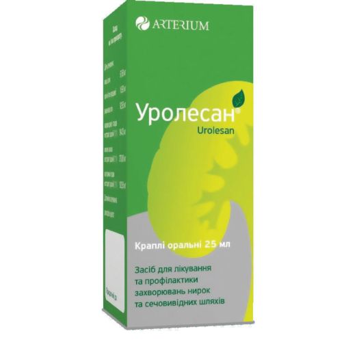 Уролесан капли оральные 25 мл в городе Вышгород : цены, характеристики.  - фото №1 Уролесан капли оральные 25 мл в городе Вышгород : цены, характеристики.