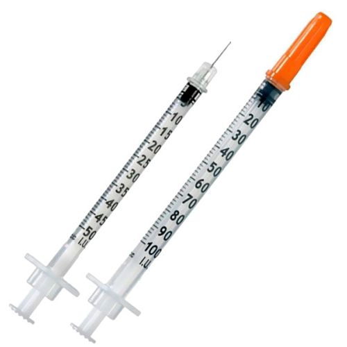 Шприц інсуліновий U-40 1мл №1 в місті Софіївка : ціни, характеристика.  - фото №1 Шприц інсуліновий U-40 1мл №1 в місті Софіївка : ціни, характеристика.