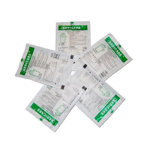 Рукавички оглядові стерильні латексні припудрені (р.L) в місті Вишгород : ціни, характеристика.  - фото №1 Рукавички оглядові стерильні латексні припудрені (р.L) в місті Вишгород : ціни, характеристика.