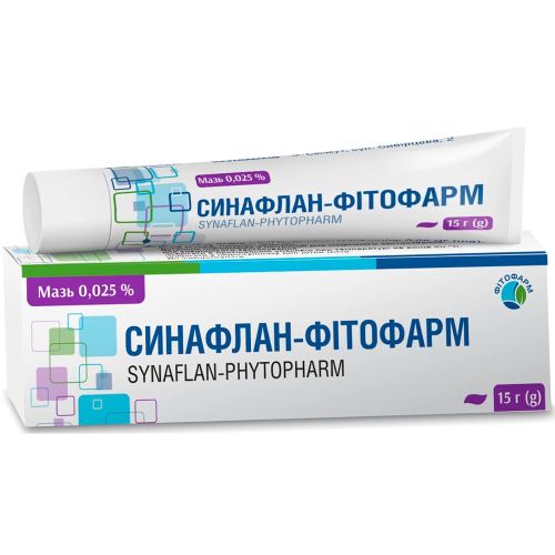 Синафлан-Фітофарм 0,025% мазь 15 г в місті Крюківщина : ціни, характеристика.  - фото №1 Синафлан-Фітофарм 0,025% мазь 15 г в місті Крюківщина : ціни, характеристика.