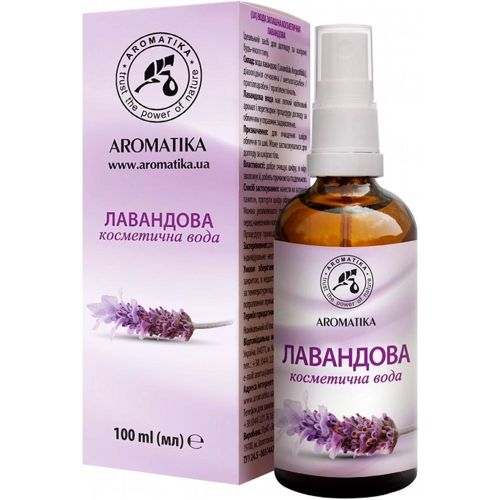 Вода Лавандовая косметическая 100 мл цена - фото №1 Вода Лавандовая косметическая 100 мл цена