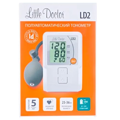 Тонометр Little Doctor LD-2 напівавтоматичний в місті Рахів : ціни, характеристика.  - фото №1 Тонометр Little Doctor LD-2 напівавтоматичний в місті Рахів : ціни, характеристика.