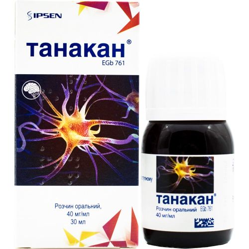 Танакан краплі 30 мл  в місті Чернігів : ціни, характеристика.  - фото №1 Танакан краплі 30 мл  в місті Чернігів : ціни, характеристика.