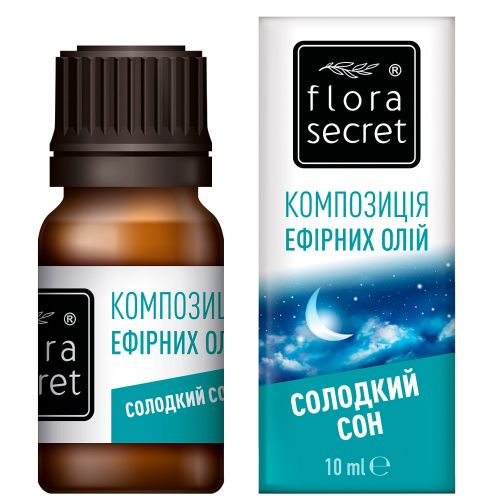 Суміш ефірних олій Flora Secret Солодкий сон 10 мл недорого - фото №1 Суміш ефірних олій Flora Secret Солодкий сон 10 мл недорого