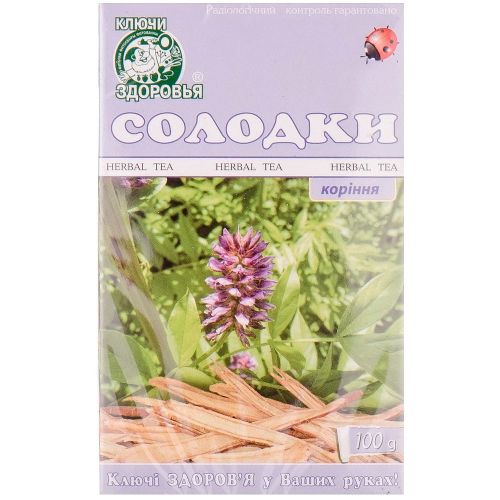 Солодки коріння Ключі Здоров'я 100 г в місті Глобине : ціни, характеристика.  - фото №1 Солодки коріння Ключі Здоров'я 100 г в місті Глобине : ціни, характеристика.