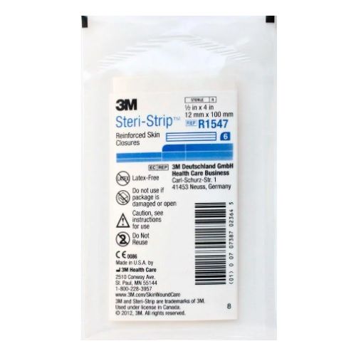 Лейкопластир Steri-Strip (Стері-Стріп) 12 мм х 100 мм R1547 в місті Рахів : ціни, характеристика.  - фото №1 Лейкопластир Steri-Strip (Стері-Стріп) 12 мм х 100 мм R1547 в місті Рахів : ціни, характеристика.