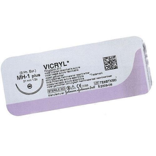 Шовний матеріал Вікрил 2, колюча модифікована голка 30 мм, 1/2 кола 75 см W9140 в місті Вишгород : ціни, характеристика.  - фото №1 Шовний матеріал Вікрил 2, колюча модифікована голка 30 мм, 1/2 кола 75 см W9140 в місті Вишгород : ціни, характеристика.