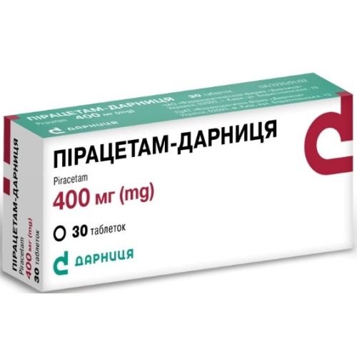 Пірацетам 400 мг таблетки №30  в місті Софіївка : ціни, характеристика.  - фото №1 Пірацетам 400 мг таблетки №30  в місті Софіївка : ціни, характеристика.