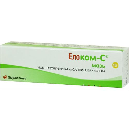 Елоком-С мазь 15 г в місті Глобине : ціни, характеристика.  - фото №1 Елоком-С мазь 15 г в місті Глобине : ціни, характеристика.