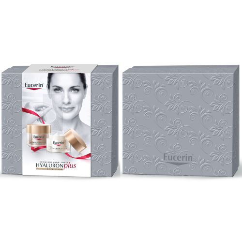 Набор Eucerin (Юцерин) Hyaluron-Filler + Elasticity (Крем дневной для лица SPF15 50 мл + Крем ночной для лица 50 мл) в городе Богородчаны : цены, характеристики.  - фото №1 Набор Eucerin (Юцерин) Hyaluron-Filler + Elasticity (Крем дневной для лица SPF15 50 мл + Крем ночной для лица 50 мл) в городе Богородчаны : цены, характеристики.