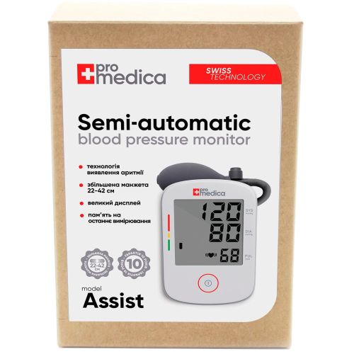 Тонометр ProMedica Assist напівавтомат фото - фото №1 Тонометр ProMedica Assist напівавтомат фото