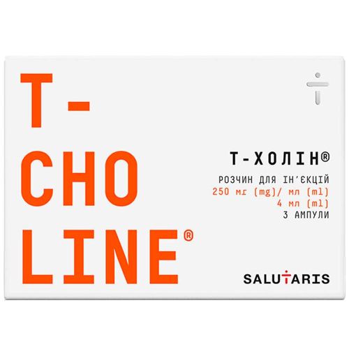 Т-Холин 250 мг/мл раствор для инъекций 4 мл №3 в городе Крюковщина : цены, характеристики.  - фото №1 Т-Холин 250 мг/мл раствор для инъекций 4 мл №3 в городе Крюковщина : цены, характеристики.