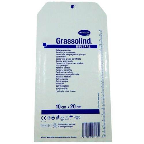 Повязка мазевая Grassolind neutral 10 см х 20 см №1 в городе Софиевка : цены, характеристики.  - фото №1 Повязка мазевая Grassolind neutral 10 см х 20 см №1 в городе Софиевка : цены, характеристики.