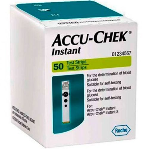 Тест-смужки Accu-Chek (Акку-Чек) Інстант №50 ADD - фото №1 Тест-смужки Accu-Chek (Акку-Чек) Інстант №50 ADD