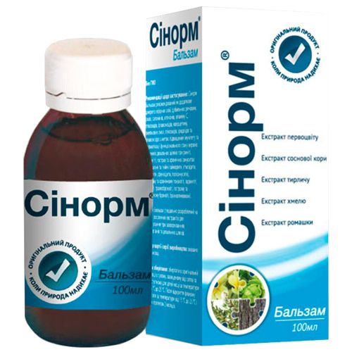Сінорм бальзам 100 мл в місті Запоріжжя : ціни, характеристика.  - фото №1 Сінорм бальзам 100 мл в місті Запоріжжя : ціни, характеристика.