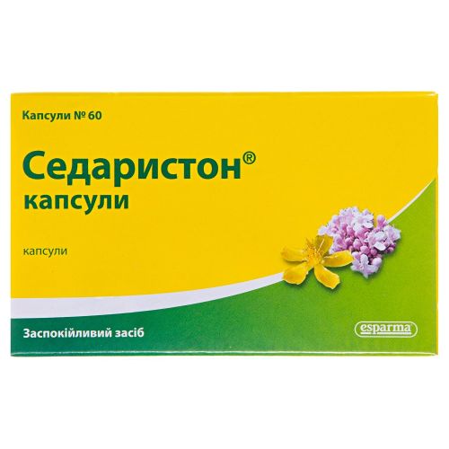 Седаристон капсули №60 в місті Крюківщина : ціни, характеристика.  - фото №1 Седаристон капсули №60 в місті Крюківщина : ціни, характеристика.