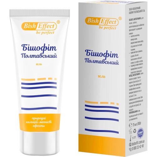 Бішофіт Полтавський гель 75 мл в місті Богородчани : ціни, характеристика.  - фото №1 Бішофіт Полтавський гель 75 мл в місті Богородчани : ціни, характеристика.