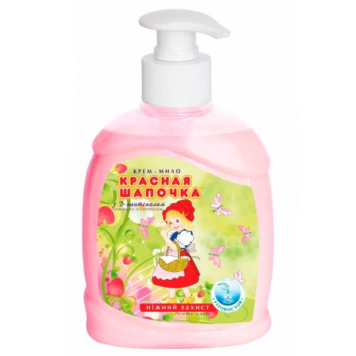 Крем-мыло Фитодоктор Красная шапочка с Д-пантенолом 300 мл в городе Вышгород : цены, характеристики.  - фото №1 Крем-мыло Фитодоктор Красная шапочка с Д-пантенолом 300 мл в городе Вышгород : цены, характеристики.
