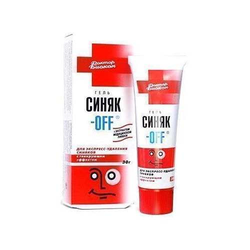 Гель Доктор Біокон Синяк-Off з тонуючим ефектом 30 г в місті Софіївка : ціни, характеристика.  - фото №1 Гель Доктор Біокон Синяк-Off з тонуючим ефектом 30 г в місті Софіївка : ціни, характеристика.