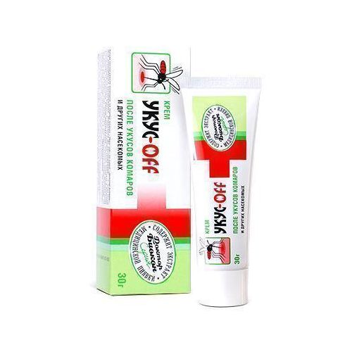 Крем Укус-Off проти укусів комарів і комах 30 мл в місті Вишгород : ціни, характеристика.  - фото №1 Крем Укус-Off проти укусів комарів і комах 30 мл в місті Вишгород : ціни, характеристика.