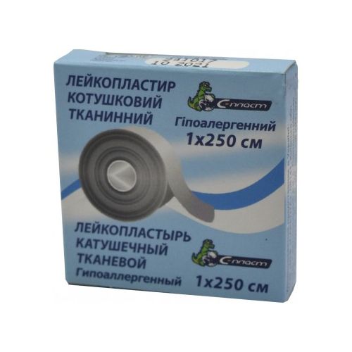 Лейкопластир котушковий на тканій основі 1 х 250 см в місті Рахів : ціни, характеристика.  - фото №1 Лейкопластир котушковий на тканій основі 1 х 250 см в місті Рахів : ціни, характеристика.