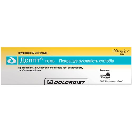 Долгит гель 100 г в интернет-аптеке - фото №1 Долгит гель 100 г в интернет-аптеке