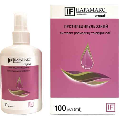Парамакс протипедикульозний спрей 100 мл фото - фото №1 Парамакс протипедикульозний спрей 100 мл фото