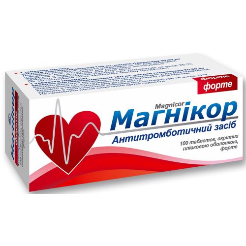Магникор форте таблетки №100 в городе Вышгород : цены, характеристики.  - фото №1 Магникор форте таблетки №100 в городе Вышгород : цены, характеристики.