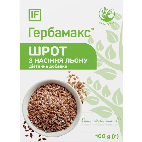 Лен семена Гербамакс шрот 100 г в городе Рахов : цены, характеристики.  - фото №1 Лен семена Гербамакс шрот 100 г в городе Рахов : цены, характеристики.