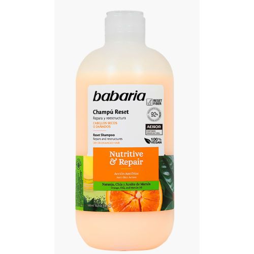 Шампунь Babaria (Бабария) восстановление и питание сухих волос 500 мл в городе Первомайск : цены, характеристики.  - фото №1 Шампунь Babaria (Бабария) восстановление и питание сухих волос 500 мл в городе Первомайск : цены, характеристики.