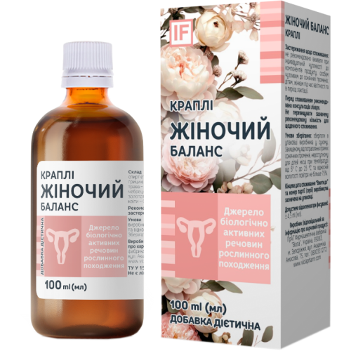 Жіночий баланс краплі 100 мл в Україні - фото №1 Жіночий баланс краплі 100 мл в Україні