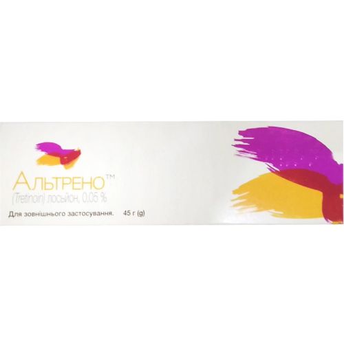 Альтрено 0.05% лосьон туба 45 г в городе Запорожье : цены, характеристики.  - фото №1 Альтрено 0.05% лосьон туба 45 г в городе Запорожье : цены, характеристики.
