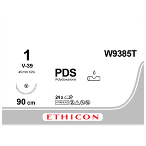 Шовний матеріал ПДС-ІІ розмір 1 колючо-ріжуча голка Tapercut 45 мм 1/2 кола довжина 90 см W9385T №24 в місті Канів : ціни, характеристика.  - фото №1 Шовний матеріал ПДС-ІІ розмір 1 колючо-ріжуча голка Tapercut 45 мм 1/2 кола довжина 90 см W9385T №24 в місті Канів : ціни, характеристика.