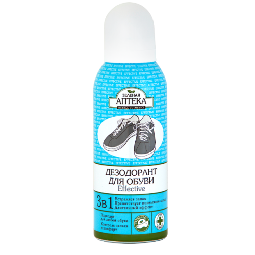 Спрей Зелена Аптека Дезодорант для взуття 150 мл в місті Глобине : ціни, характеристика.  - фото №1 Спрей Зелена Аптека Дезодорант для взуття 150 мл в місті Глобине : ціни, характеристика.
