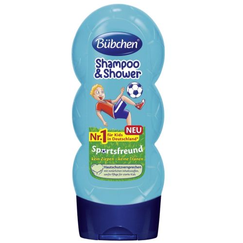 Шампунь и гель для душа Bubchen Спорт 230 мл в городе Кривой Рог : цены, характеристики.  - фото №1 Шампунь и гель для душа Bubchen Спорт 230 мл в городе Кривой Рог : цены, характеристики.