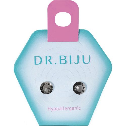 Сережки-голки Dr.Biju Сіріус 5.3 мм Графіт, дитячі, 1 пара купити - фото №1 Сережки-голки Dr.Biju Сіріус 5.3 мм Графіт, дитячі, 1 пара купити